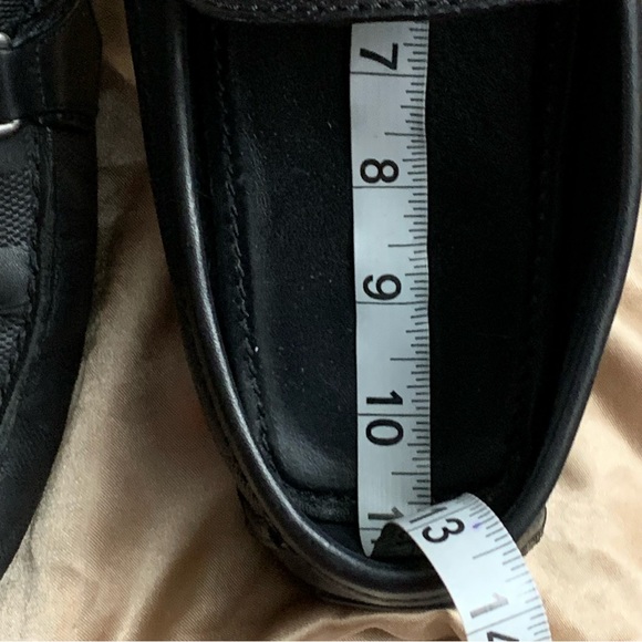 Louis Vuitton Black Damier Drivers - Picture 14 of 14